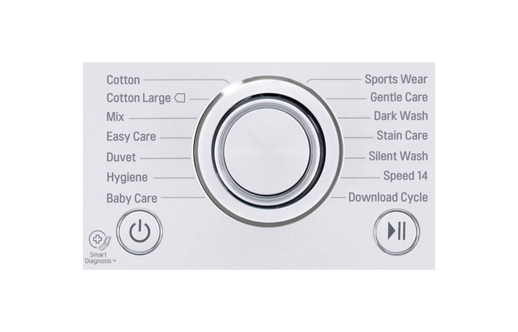 LG 1-8 kg Direct Drive vaskemaskin, FH4U2TDN1, thumbnail 4