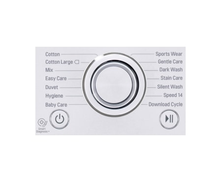 LG 1-8 kg Direct Drive vaskemaskin, FH4U2TDN1, thumbnail 4