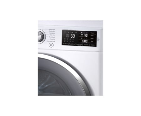 LG 1-9 kg Turbo Wash, Direct Drive vaskemaskin, FH4U2VCN2, thumbnail 3