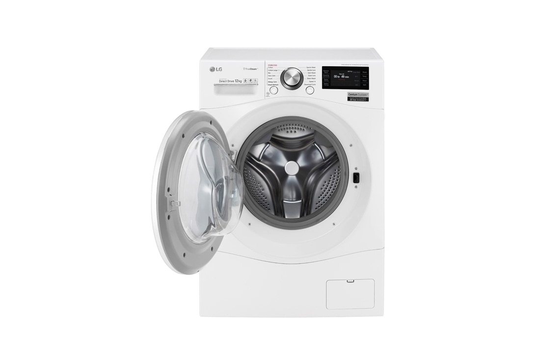 LG 12 kg Vaskemaskin(Hvit) - True Steam™, Energiklasse A, TurboWash™, Smart Diagnosis™ med Wi-Fi, FH6F9BDS2, thumbnail 8