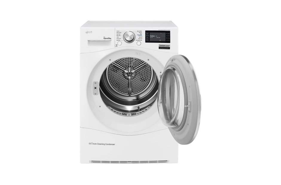 LG 8-Kg Centum System™ Eco Hybrid Tørketrommel med Varmepumpeteknologi , RC8084AV3W, thumbnail 7