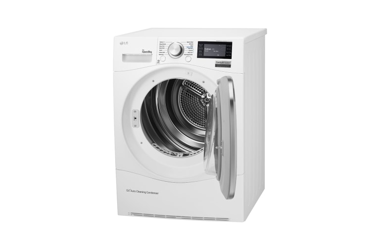 LG 8-Kg Centum System™ Eco Hybrid Tørketrommel med Varmepumpeteknologi , RC8084AV3W, thumbnail 8