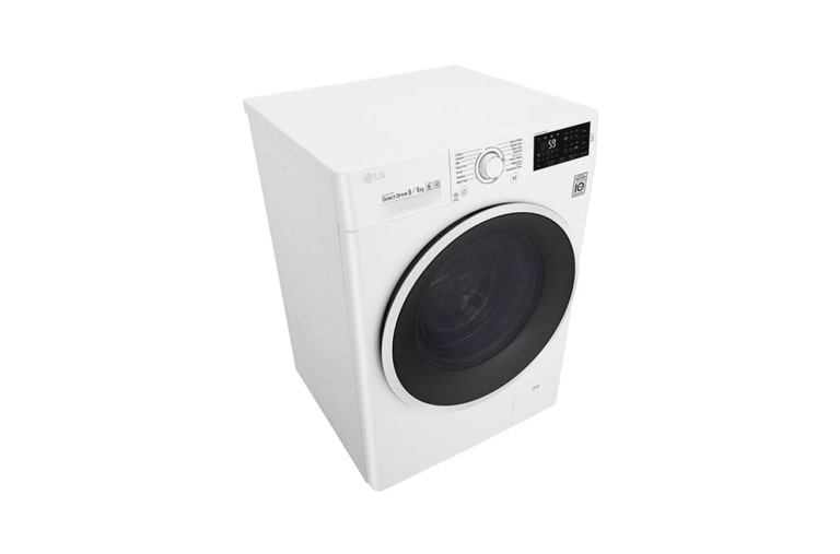 LG 1-8 kg / 1-5 kg 6 Motion Direct Drive vask/tørkmaskin, NFC, energiklasse A, F4J6TM0W, thumbnail 9