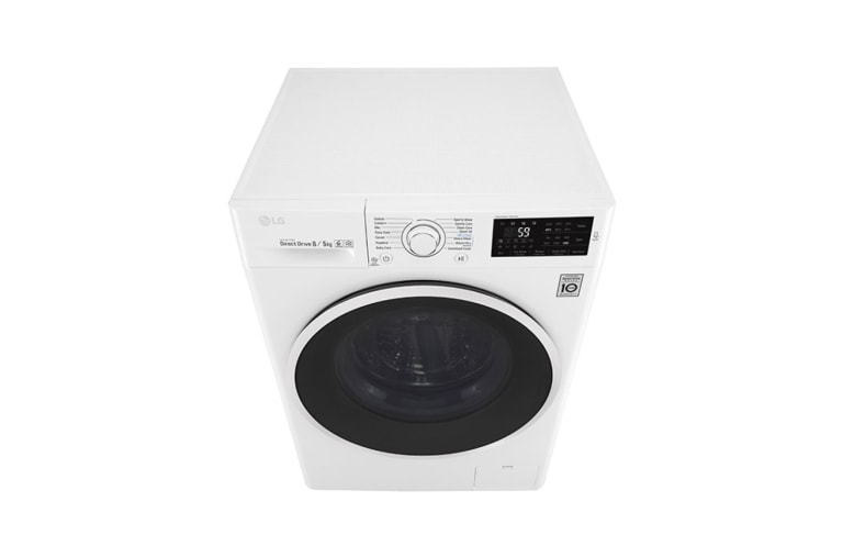 LG 1-8 kg / 1-5 kg 6 Motion Direct Drive vask/tørkmaskin, NFC, energiklasse A, F4J6TM0W, thumbnail 11