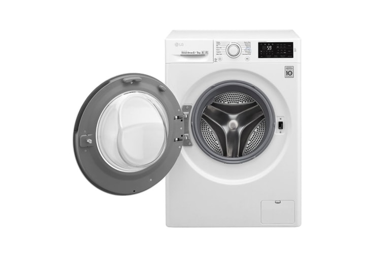 LG 1-8 kg / 1-5 kg 6 Motion Direct Drive vask/tørkmaskin, NFC, energiklasse A, F4J6TM0W, thumbnail 12