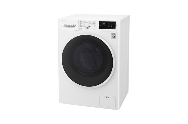 LG 1-8 kg / 1-5 kg 6 Motion Direct Drive vask/tørkmaskin, NFC, energiklasse A, F4J6TM0W, thumbnail 14