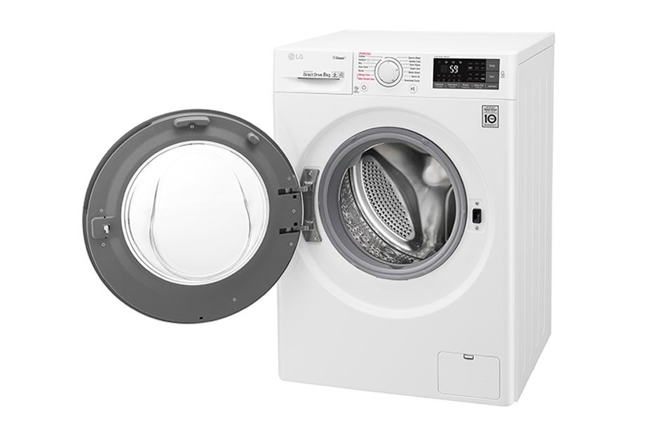 LG 1-8 kg Spa Steam & NFC, 6 Motion Direct Drive vaskemaskine, Q5J6TY0W, thumbnail 12