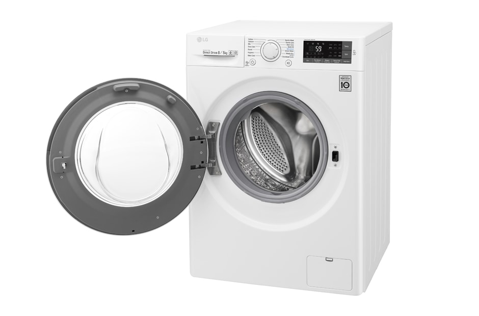 LG 1-8 kg / 1-5 kg 6 Motion Direct Drive vask/tørkmaskin energiklasse A, Q5J6TM0W, thumbnail 7