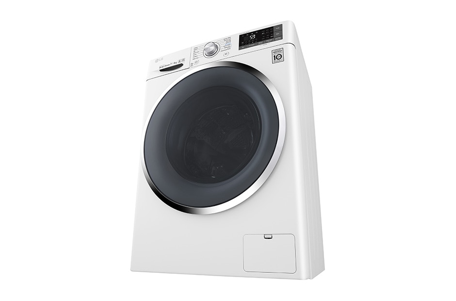 LG 1-7 kg / 1-4 kg 6 Motion Direct Drive vask/tørkmaskin, 45cm dyp, Wi-Fi, energiklasse B, W3J7HM2W, thumbnail 5