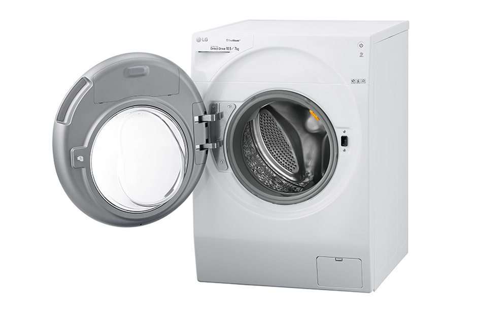 LG  1-10.5 kg / 1-7 kg True Steam™ 6 Motion Direct Drive vask/tørk maskin, Wi-Fi, FH4G1JCH2N, thumbnail 7