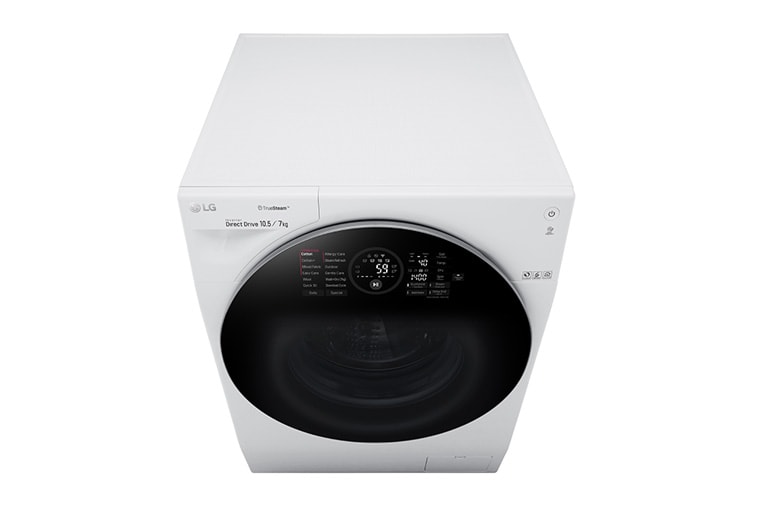 LG  1-10.5 kg / 1-7 kg True Steam™ 6 Motion Direct Drive vask/tørk maskin, Wi-Fi, FH4G1JCH2N, thumbnail 9