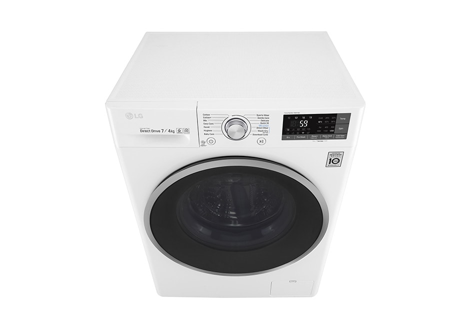LG 1-7 kg / 1-4 kg 6 Motion Direct Drive vask/tørkmaskin, 45cm dyp, Wi-Fi, F2J7HM1W, thumbnail 9