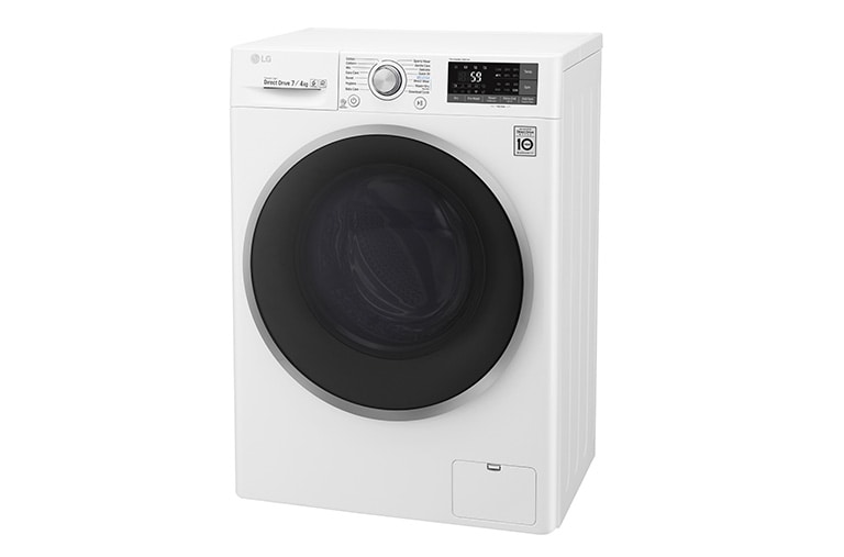 LG 1-7 kg / 1-4 kg 6 Motion Direct Drive vask/tørkmaskin, 45cm dyp, Wi-Fi, F2J7HM1W, thumbnail 6