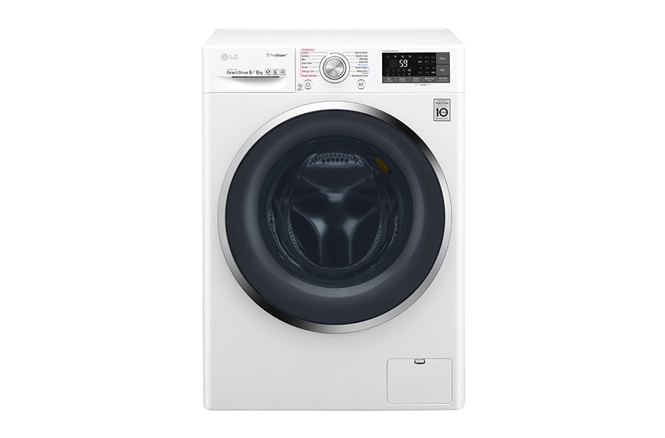 LG 1-9 kg / 1-6 kg True Steam™ 6 Motion Direct Drive vask/tørkmaskin, Wi-Fi,  energiklasse A , F4J8FH2W