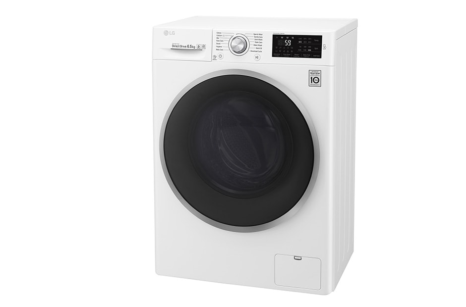 LG 1-6.5 kg 6 Motion Direct Drive vaskemaskine, NFC og 45 cm dyp, energiklasse A+++, F2J6WN1W, thumbnail 3