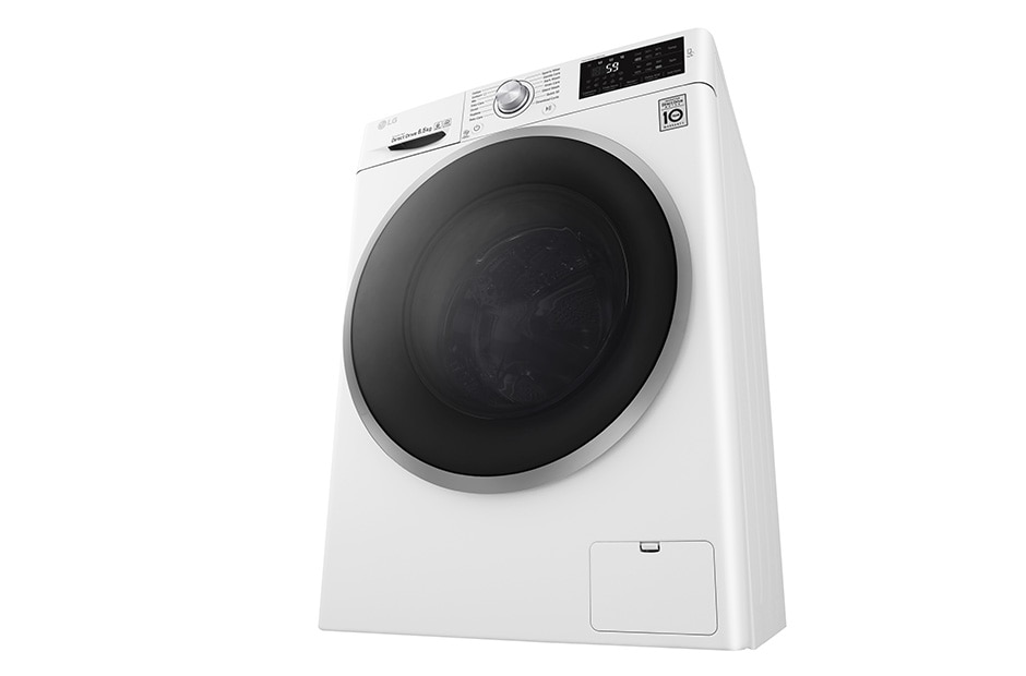 LG 1-6.5 kg 6 Motion Direct Drive vaskemaskine, NFC og 45 cm dyp, energiklasse A+++, F2J6WN1W, thumbnail 5