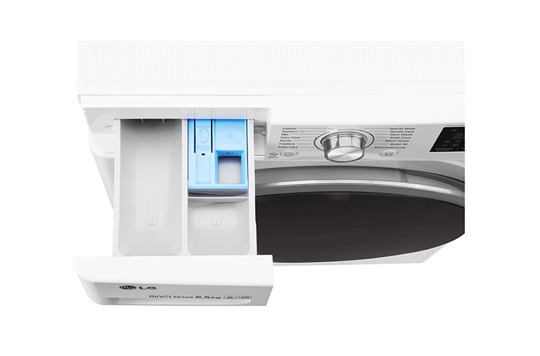 LG 1-6.5 kg 6 Motion Direct Drive vaskemaskine, NFC og 45 cm dyp, energiklasse A+++, F2J6WN1W, thumbnail 10
