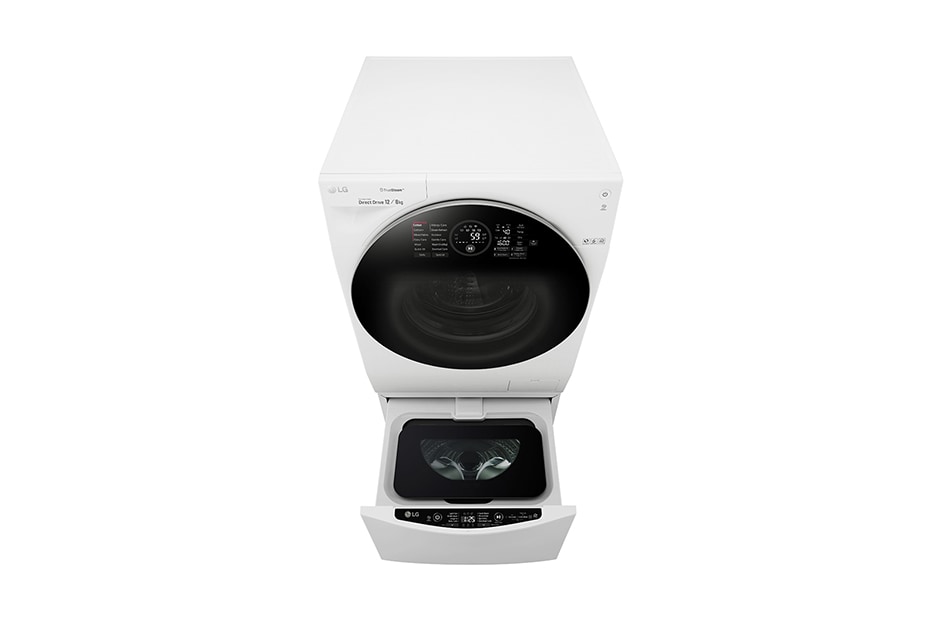 LG 1-12 kg / 1-8 kg LG TWINWash™ med True Steam™ & 6 Motion Direct ...