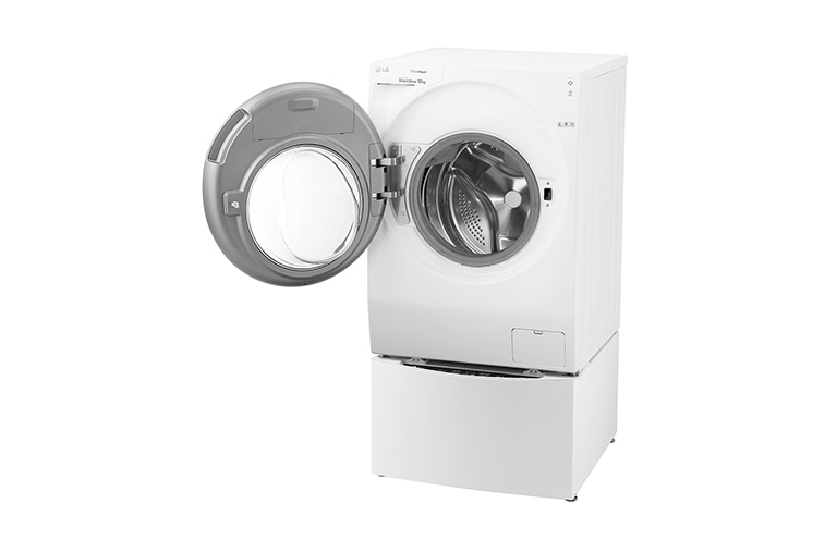 LG 1-12 kg / 1-8 kg LG TWINWash™ med True Steam™ & 6 Motion Direct Drive. Kombinert vask/tørk med Wi-Fi og Miniwash, FH6G1BCH2NW, thumbnail 14