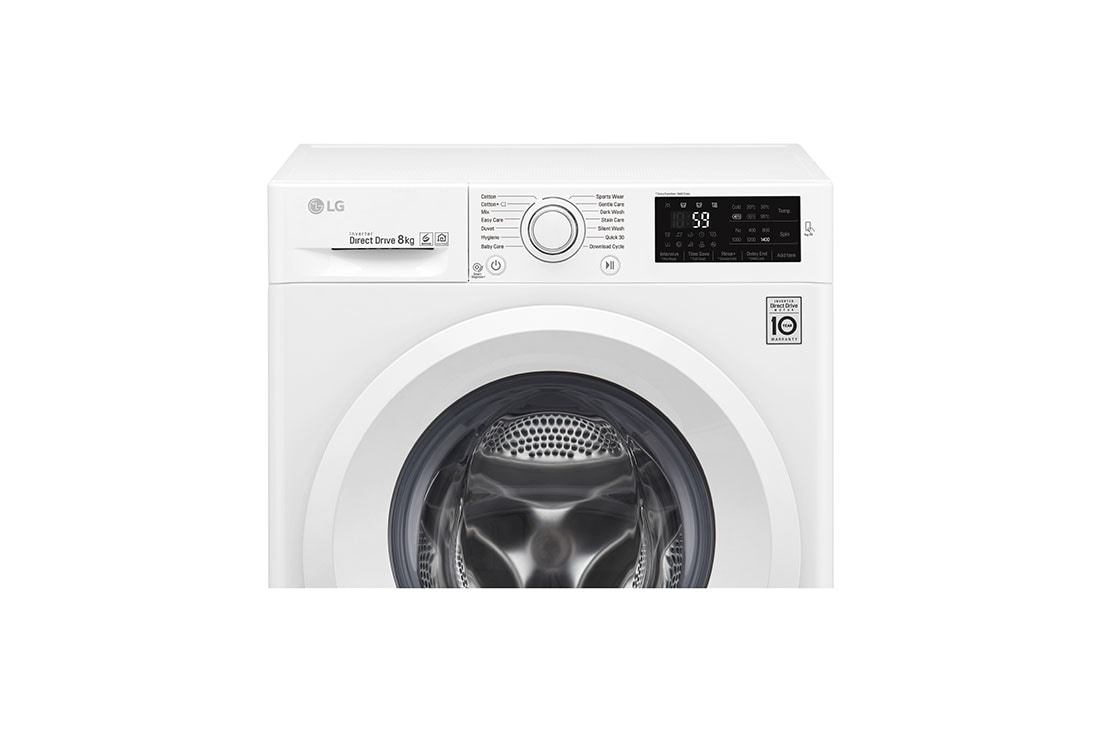 LG 1-8 kg  6 Motion Direct Drive vaskemaskine, NFC, energiklasse A+++ (-30%), W5J5TN3W, thumbnail 4