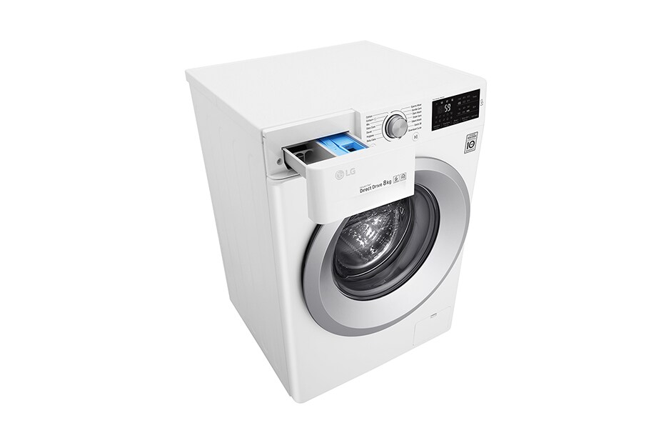LG 1-8 kg  6 Motion Direct Drive vaskemaskine, NFC, energiklasse A+++ ( -30%), Q4J5TN4W, thumbnail 15