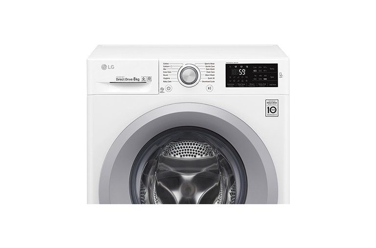 LG 1-8 kg  6 Motion Direct Drive vaskemaskine, NFC, energiklasse A+++ ( -30%), Q4J5TN4W, thumbnail 6