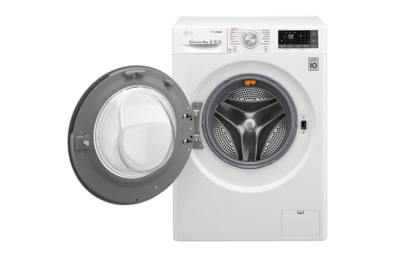 LG 1-10 kg TurboWash™ & True Steam™, Wi-Fi, 6 Motion Direct Drive vaskemaskine, F4J8JS2W, thumbnail 2