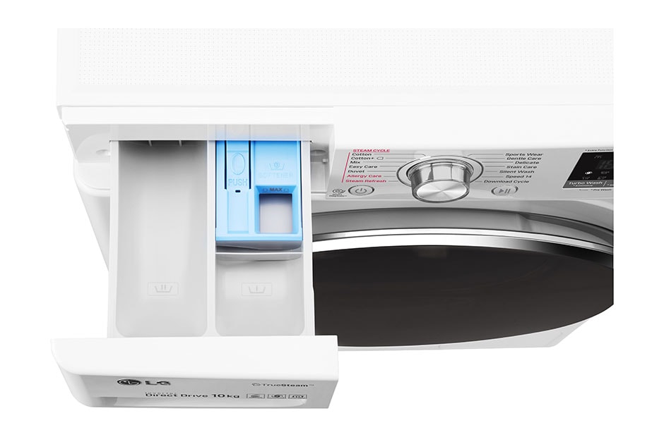 LG 1-10 kg TurboWash™ & True Steam™, Wi-Fi, 6 Motion Direct Drive vaskemaskine, F4J8JS2W, thumbnail 14
