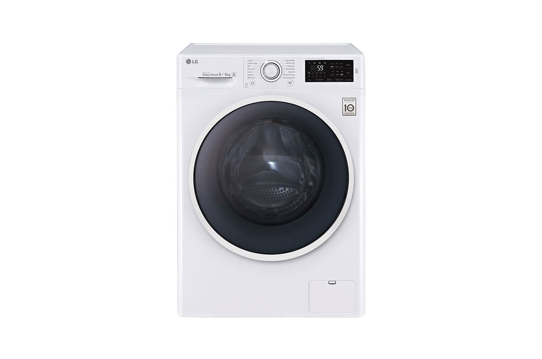 LG 1-9 kg / 1-5 kg Spa Steam & 6 Motion Direct Drive vask/tørkmaskin, energiklasse A, F4J6VG0W