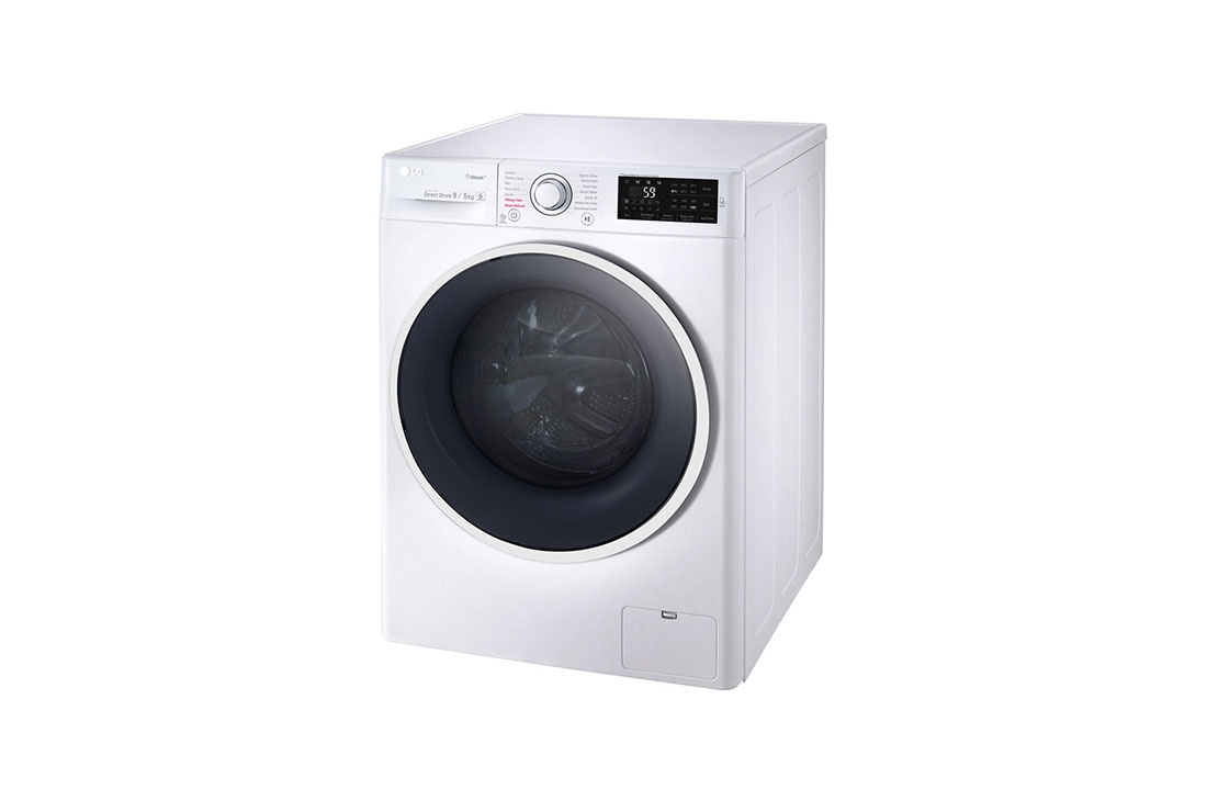 LG 1-9 kg / 1-5 kg Spa Steam & 6 Motion Direct Drive vask/tørkmaskin, energiklasse A, F4J6VG0W, thumbnail 2