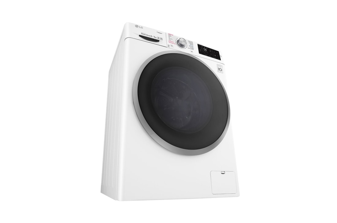LG 1-8 kg / 1-5 kg Spa Steam & 6 Motion Direct Drive Kombinerad tvätt/tork, NFC & energiklass A, W5J6TG1W, thumbnail 3