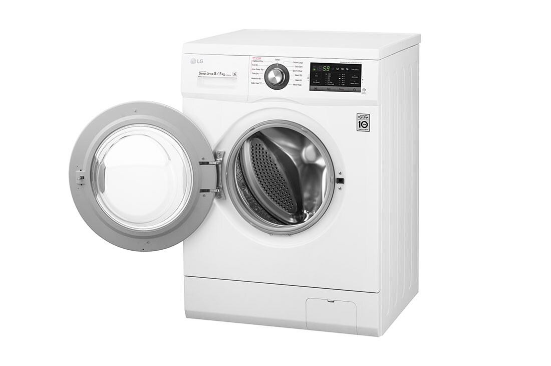 LG 1-8 kg / 1-5 kg 6 Motion Direct Drive Kombinerad tvätt/tork og energiklass A, FH4G6TDM2R, thumbnail 12