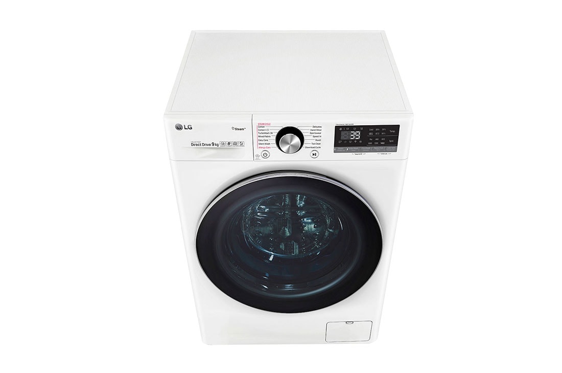 LG  1-9 kg Steam+, TurboWash360™, AI DD og Wi-Fi, FV90VNS2Q, thumbnail 10