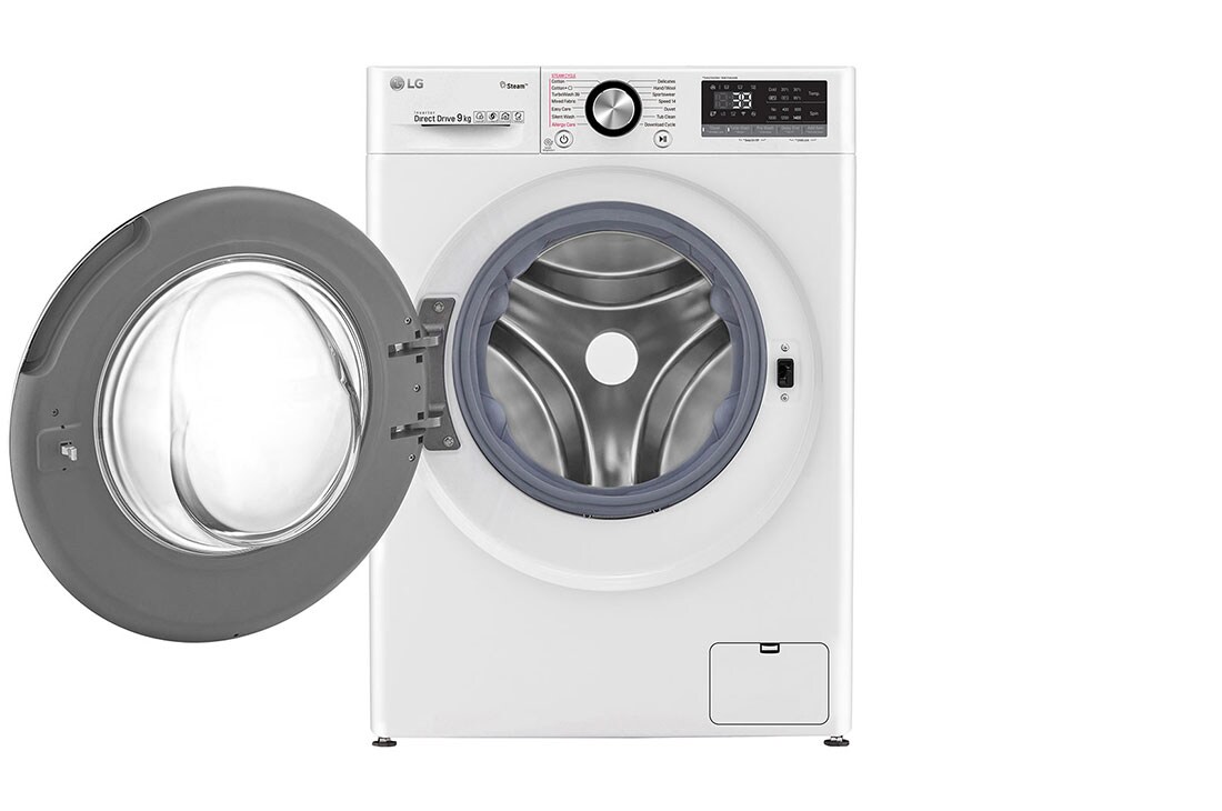 LG  1-9 kg Steam+, TurboWash360™, AI DD og Wi-Fi, FV90VNS2Q, thumbnail 2