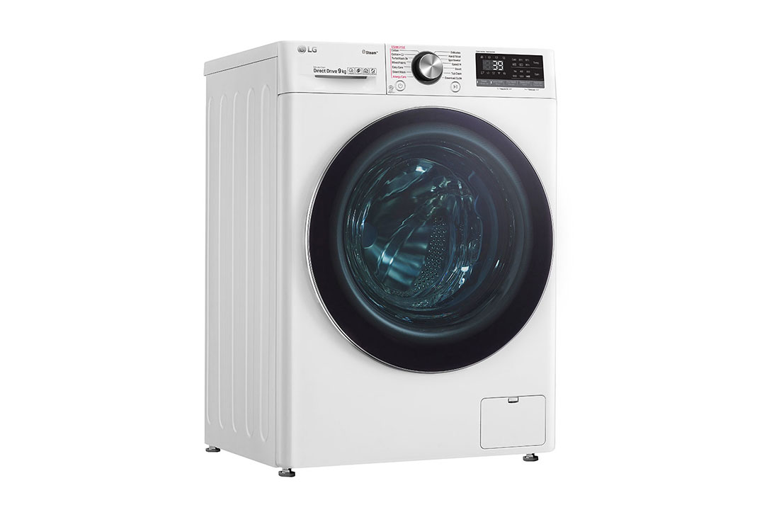LG  1-9 kg Steam+, TurboWash360™, AI DD og Wi-Fi, FV90VNS2Q, thumbnail 3