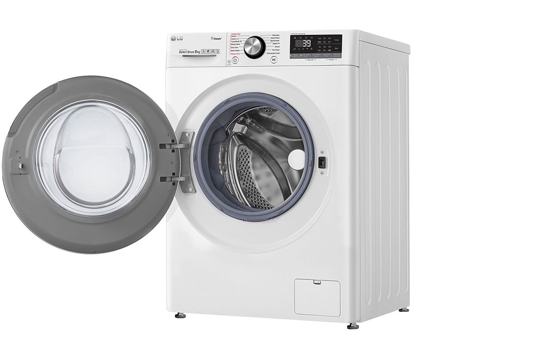 LG  1-9 kg Steam+, TurboWash360™, AI DD og Wi-Fi, FV90VNS2Q, thumbnail 6
