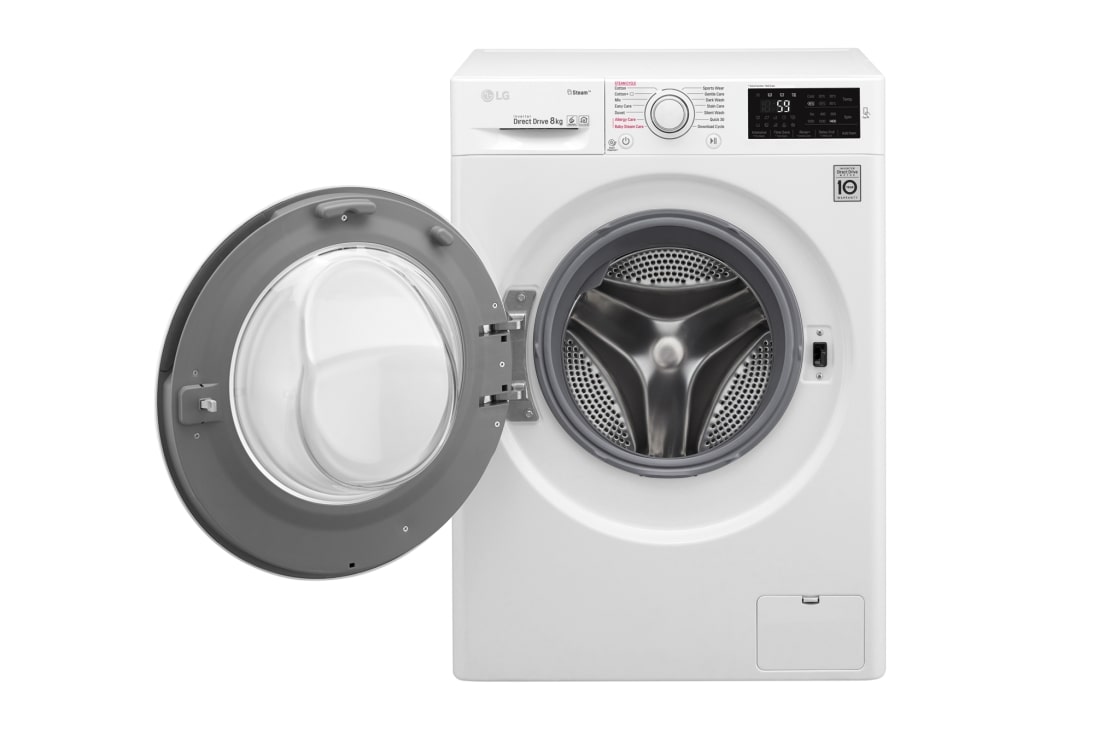 LG 1-8 kg Spa Steam & NFC, 6 Motion Direct Drive vaskemaskine, energiklasse A+++ ( -30%), FC50TNS0, thumbnail 2