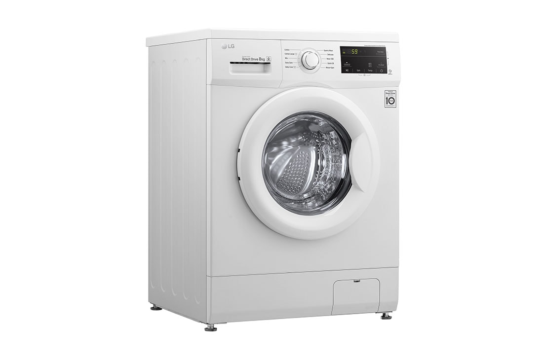 LG 1-8 kg 6 Motion Direct Drive vaskemaskine, NFC, F4WM108N0W0, thumbnail 5