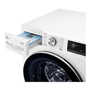 LG 9 kg Vaskemaskin(Hvit) - Auto Dose, Steam, Energiklasse A, TurboWash360™, AI DD™, Smart Diagnosis™ med Wi-Fi, FV94VNS2QA, FV94VNS2QA, thumbnail 5