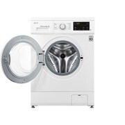 LG 8 kg Vaskemaskin(Hvit) - Energiklasse D, 6 Motion Direct Drive, Smart Diagnosis™ , P4AMTN0W, thumbnail 2
