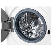 LG 9 kg Vaskemaskin(Hvit) - Energiklasse B, AI DD™, Steam™, Smart Diagnosis, FV50VNS3E, thumbnail 3