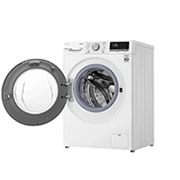 LG  9 kg Vaskemaskin(Hvit) - Energiklasse D, TurboWash™, AI DD™, Smart Diagnosis™ med Wi-Fi, P4AQVN1W, thumbnail 13