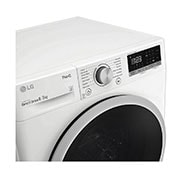 LG 7 kg / 5 kg Kombinert vaskemaskin/tørketrommel(Hvit) - Energiklasse E, AI DD™, Smart Diagnosis™ med Wi-Fi, F2DV507N1WS, F2DV507N1WS, thumbnail 7