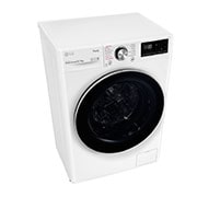 LG 8.5 kg / 5 kg Kombinert vaskemaskin/tørketrommel(Hvit) - Steam+, Energiklasse E, TurboWash™360, AI DD™, Smart Diagnosis™ med Wi-Fi, CV92T5S2SQE, thumbnail 8