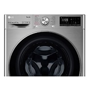 LG 9 kg / 6 kg Kombinert vaskemaskin/tørketrommel(Grafitt) - Steam, Energiklasse E, TurboWash™, AI DD™, Smart Diagnosis™ med Wi-Fi, CV70V6S2BE, thumbnail 4