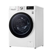 LG 9 kg / 6 kg Kombinert vaskemaskin/tørketrommel(Hvit) - Steam, Energiklasse E, TurboWash™, AI DD™, Smart Diagnosis™ med Wi-Fi, CV50V6S2EE, CV50V6S2EE, thumbnail 12