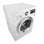 LG 8 kg / 5 kg Kombinert vaskemaskin/tørketrommel(Hvit) - Steam, Energiklasse E, AI DD™, Smart Diagnosis™, CM20T5S2E, CM20T5S2E, thumbnail 6