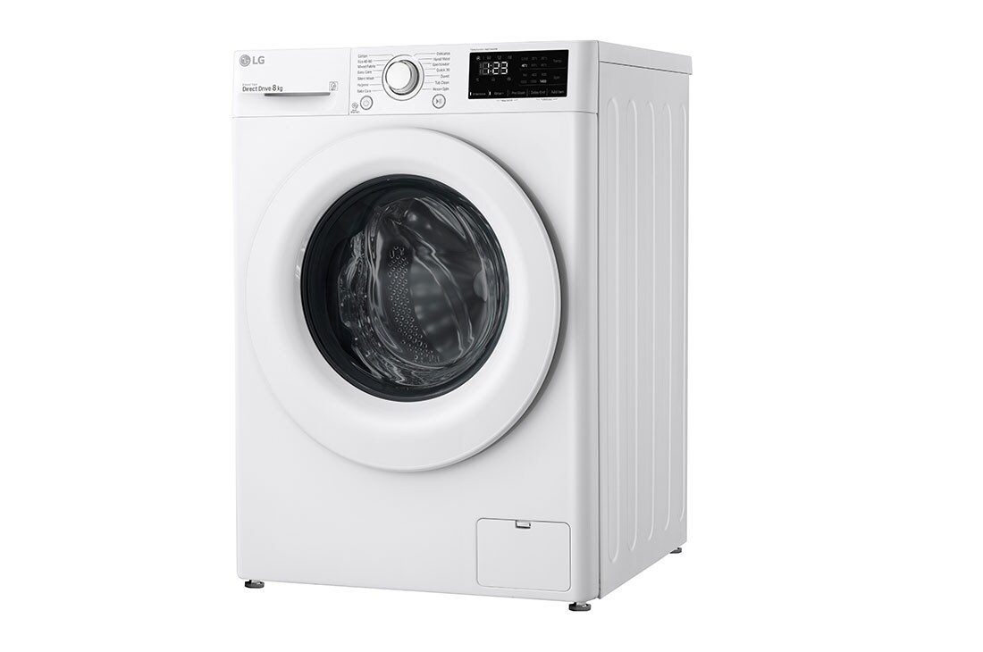 LG 8 kg Vaskemaskin(Hvit) - Energiklasse D, AI DD™, Smart Diagnosis, F4WP208N0W, thumbnail 12