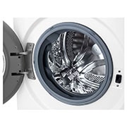 LG 8 kg Vaskemaskin(Hvit) - Steam, Energiklasse C, AI DD™, Smart Diagnosis™, K4WV408S0WE, K4WV408S0WE, thumbnail 3