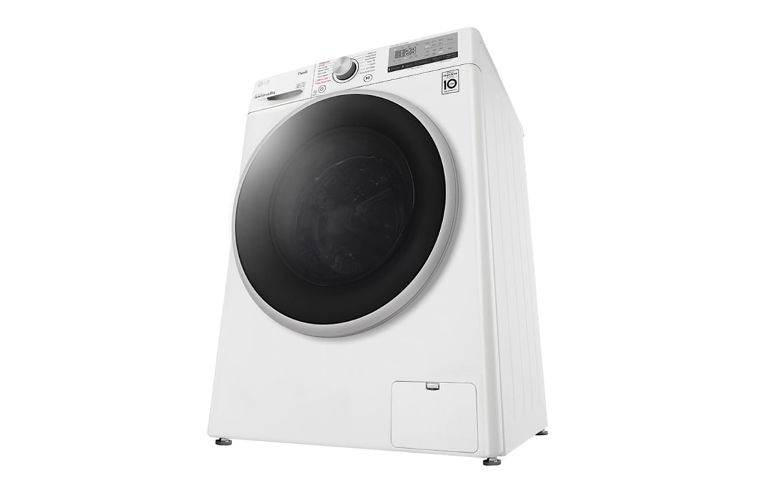 LG  8 kg Vaskemaskin(Hvit) - Energiklasse D, AI DD™, Smart Diagnosis™ med Wi-Fi, W4WV408S1W, thumbnail 13